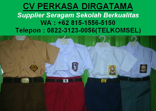 Telp WA 0822 3123 0056 Supplier Baju  Seragam pramuka 
